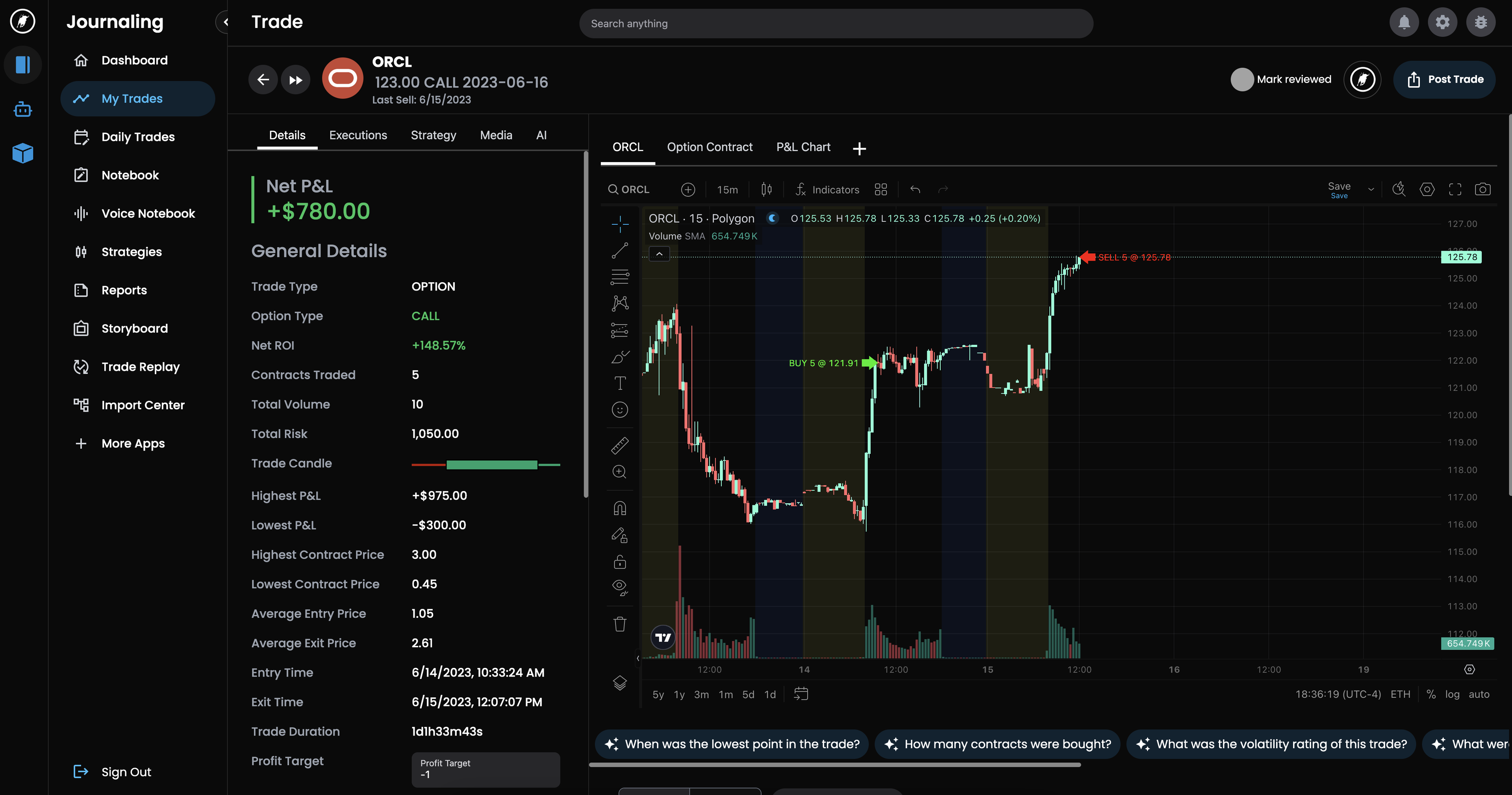 Trading Journal Logo